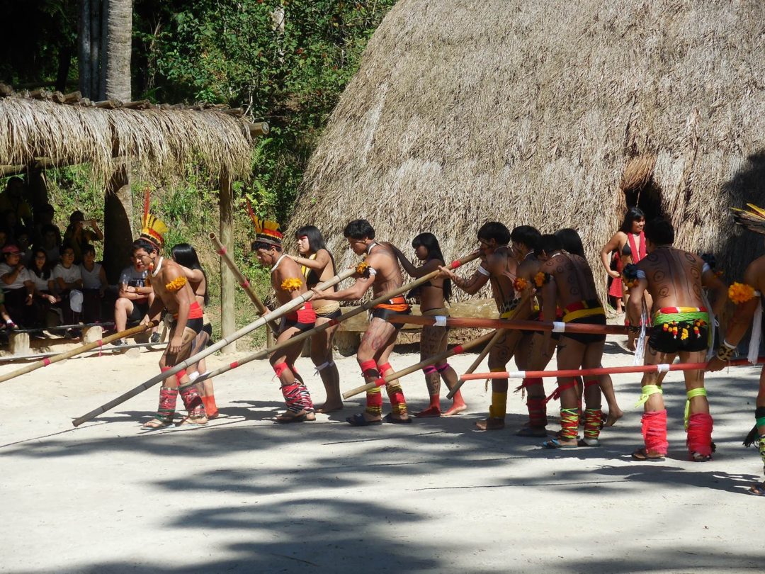 Intercâmbio Cultural – Índios do Xingú – período de abril a maio